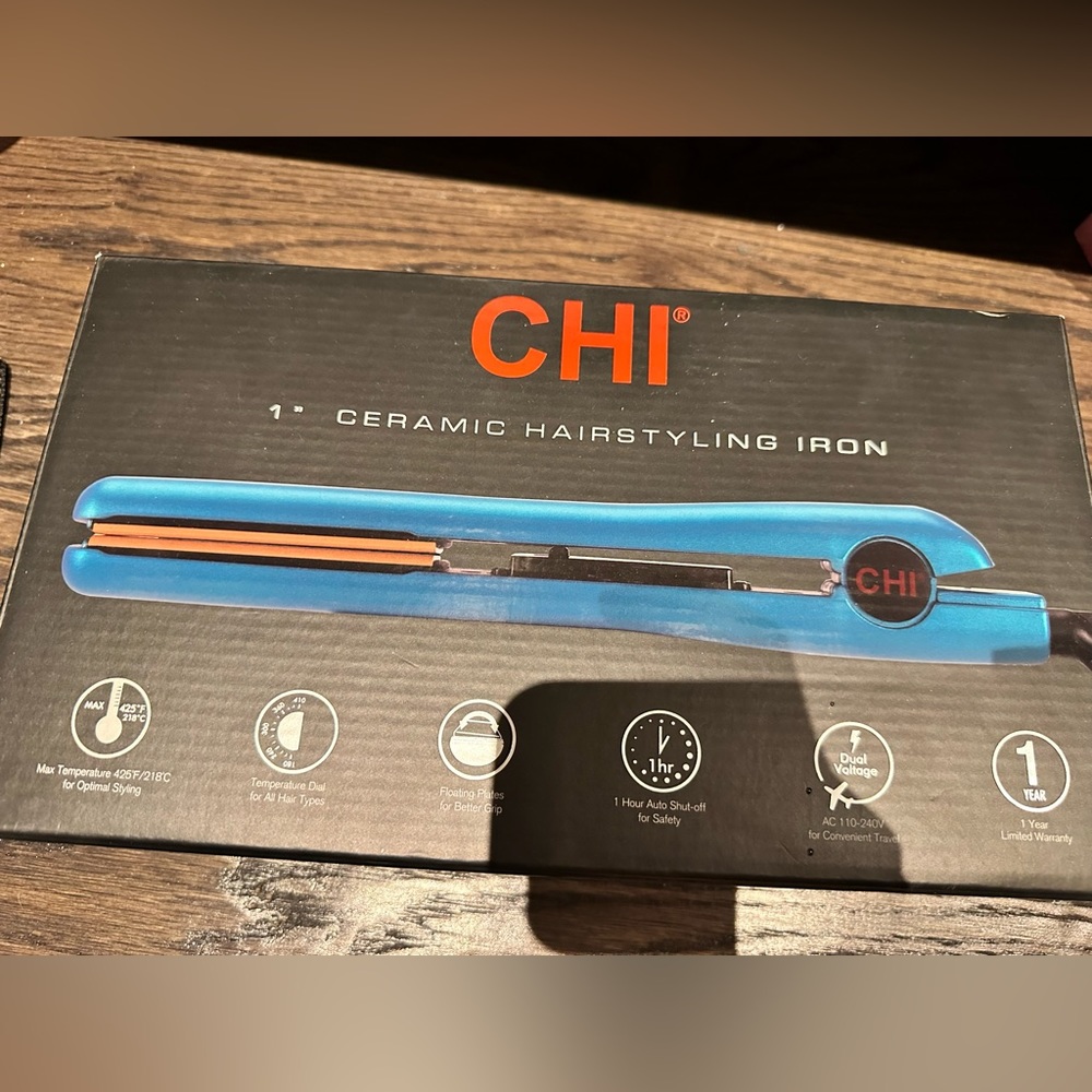 CHI 1” hair straightener